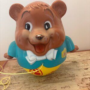 Vintage 1969 Fisher-Price Chubby Cub Chime Toy #164